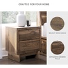 image:imageSignature Design by Ashley 2 Drawer Grey Nightstand Charcoal PrendoneaBrown