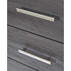 image:imageSignature Design by Ashley 2 Drawer Grey Nightstand Charcoal PrendoneaGrey