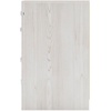 image:imageSignature Design by Ashley 2 Drawer Grey Nightstand Charcoal PrendoneaWhite