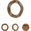 image:imageSignature Design by Ashley 36 Inch Round Wood Frame Accent Wall Mirror