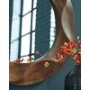 image:imageSignature Design by Ashley 36 Inch Round Wood Frame Accent Wall Mirror