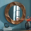 image:imageSignature Design by Ashley 36 Inch Round Wood Frame Accent Wall Mirror