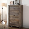 image:imageSignature Design by Ashley 5 Drawer Chest of DrawersBrown Plank