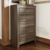image:imageSignature Design by Ashley 5 Drawer Chest of DrawersWarm Brown