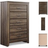 image:imageSignature Design by Ashley 5 Drawer Chest of DrawersWarm Brown