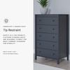 image:imageSignature Design by Ashley 5Drawer Chest of Drawers Tall Navy Blue5 Drawer Chest