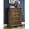 image:imageSignature Design by Ashley 5Drawer Dresser Chest of Drawers Brown