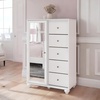 image:imageSignature Design by Ashley 5Drawer Dressing Chest White with Mirror