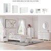 image:imageSignature Design by Ashley 5Drawer Dressing Chest White with Mirror