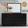 image:imageSignature Design by Ashley 6 Drawer Bedroom Dresser Light Oak CieldenBlack