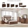 image:imageSignature Design by Ashley 6 Drawer Bedroom Dresser Light Oak CieldenDark Brown