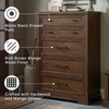 image:imageSignature Design by Ashley 6 Drawer Bedroom Dresser Light Oak CieldenDark Brown