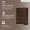 image:imageSignature Design by Ashley 6 Drawer Bedroom Dresser Light Oak CieldenDark Brown