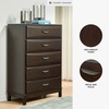 image:imageSignature Design by Ashley 6 Drawer Bedroom Dresser Light Oak CieldenDark Brown