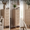 image:imageSignature Design by Ashley 6 Drawer Bedroom Dresser Light Oak CieldenLight Brown