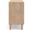 image:imageSignature Design by Ashley 6 Drawer Bedroom Dresser Light Oak CieldenLight Brown
