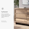 image:imageSignature Design by Ashley 6 Drawer Bedroom Dresser Light Oak CieldenRustic Brown