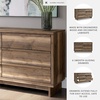image:imageSignature Design by Ashley 6 Drawer Bedroom Dresser Light Oak CieldenRustic Brown