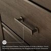 image:imageSignature Design by Ashley 6 Drawer Bedroom Dresser Tall Rustic Brown