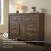 image:imageSignature Design by Ashley 6 Drawer Bedroom Dresser Tall Rustic Brown