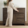 image:imageSignature Design by Ashley 6 Drawer Bedroom Dresser Tall Rustic Brown