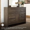 image:imageSignature Design by Ashley 6 Drawer Bedroom Dresser Tall Rustic Brown