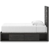 image:imageSignature Design by Ashley 6 Drawer Bedroom Dresser with Mirror CharcoalBlack