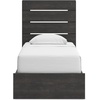 image:imageSignature Design by Ashley 6 Drawer Bedroom Dresser with Mirror CharcoalBlack