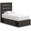 image:imageSignature Design by Ashley 6 Drawer Bedroom Dresser with Mirror CharcoalBlack