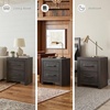 image:imageSignature Design by Ashley 6 Drawer Bedroom Dresser with Mirror CharcoalBlack
