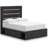 image:imageSignature Design by Ashley 6 Drawer Bedroom Dresser with Mirror CharcoalBlack