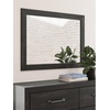 image:imageSignature Design by Ashley 6 Drawer Bedroom Dresser with Mirror CharcoalBlack
