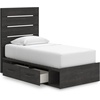 image:imageSignature Design by Ashley 6 Drawer Bedroom Dresser with Mirror CharcoalBlack