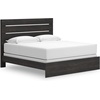image:imageSignature Design by Ashley 6 Drawer Bedroom Dresser with Mirror CharcoalBlack