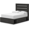 image:imageSignature Design by Ashley 6 Drawer Bedroom Dresser with Mirror CharcoalBlack