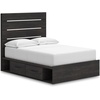 image:imageSignature Design by Ashley 6 Drawer Bedroom Dresser with Mirror CharcoalBlack