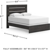 image:imageSignature Design by Ashley 6 Drawer Bedroom Dresser with Mirror CharcoalBlack