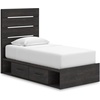 image:imageSignature Design by Ashley 6 Drawer Bedroom Dresser with Mirror CharcoalBlack