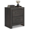 image:imageSignature Design by Ashley 6 Drawer Bedroom Dresser with Mirror CharcoalBlack