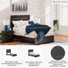 image:imageSignature Design by Ashley 6 Drawer Bedroom Dresser with Mirror CharcoalBlack