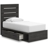 image:imageSignature Design by Ashley 6 Drawer Bedroom Dresser with Mirror CharcoalBlack