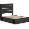 image:imageSignature Design by Ashley 6 Drawer Bedroom Dresser with Mirror CharcoalBlack