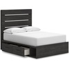 image:imageSignature Design by Ashley 6 Drawer Bedroom Dresser with Mirror CharcoalBlack