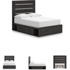 image:imageSignature Design by Ashley 6 Drawer Bedroom Dresser with Mirror CharcoalBlack