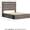 image:imageSignature Design by Ashley 6 Drawer Bedroom Dresser with Mirror CharcoalBrown Gray