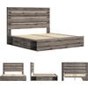 image:imageSignature Design by Ashley 6 Drawer Bedroom Dresser with Mirror CharcoalBrown Gray