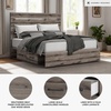 image:imageSignature Design by Ashley 6 Drawer Bedroom Dresser with Mirror CharcoalBrown Gray