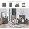 image:imageSignature Design by Ashley 6 Drawer Bedroom Dresser with Mirror CharcoalGrey