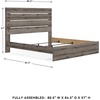 image:imageSignature Design by Ashley 6 Drawer Bedroom Dresser with Mirror CharcoalGrey