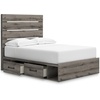 image:imageSignature Design by Ashley 6 Drawer Bedroom Dresser with Mirror CharcoalGrey